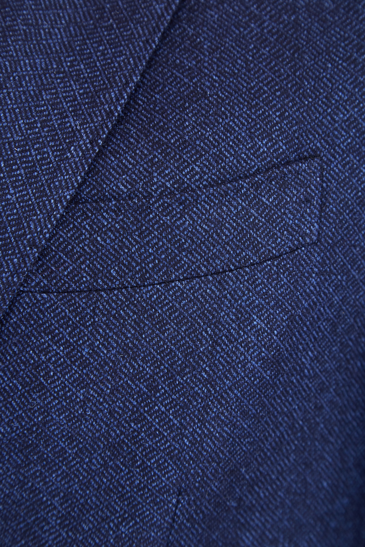 Пиджак в неаполитанском стиле из шерсти и шелка LUCIANO BARBERA, цвет синий, размер 46;50 - фото 5